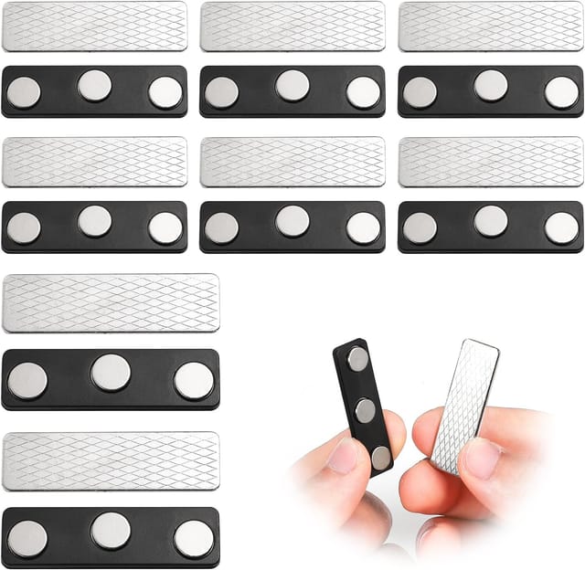 Paar Magnetische Vorhangmagnete, Verdunkelungsrollo-zubehör Für Fenster Mit Selbstklebenden Magnetclips Für Verdunkelungsvorhänge