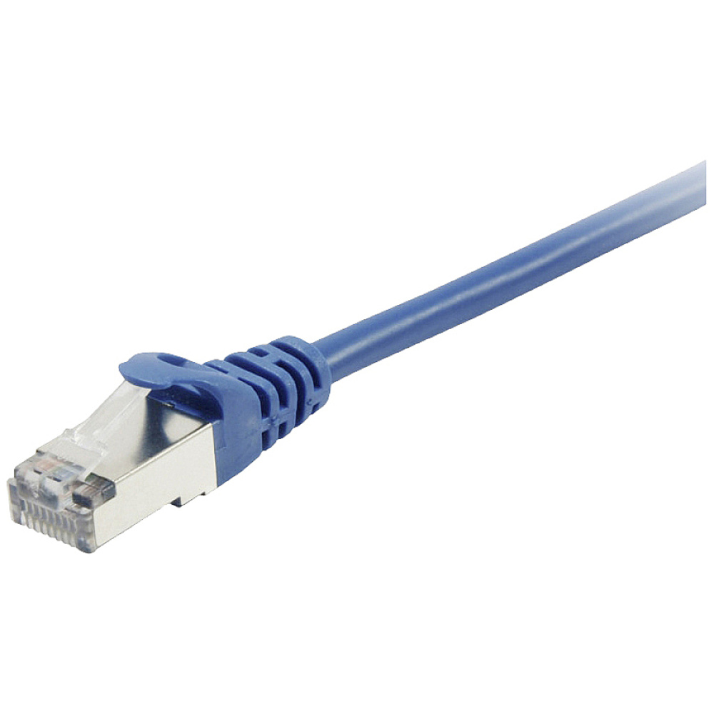 Equip Patchkabel Cat6 S/ftp 2xrj45 15.00m Blau Lszh Polybeutel (605538)