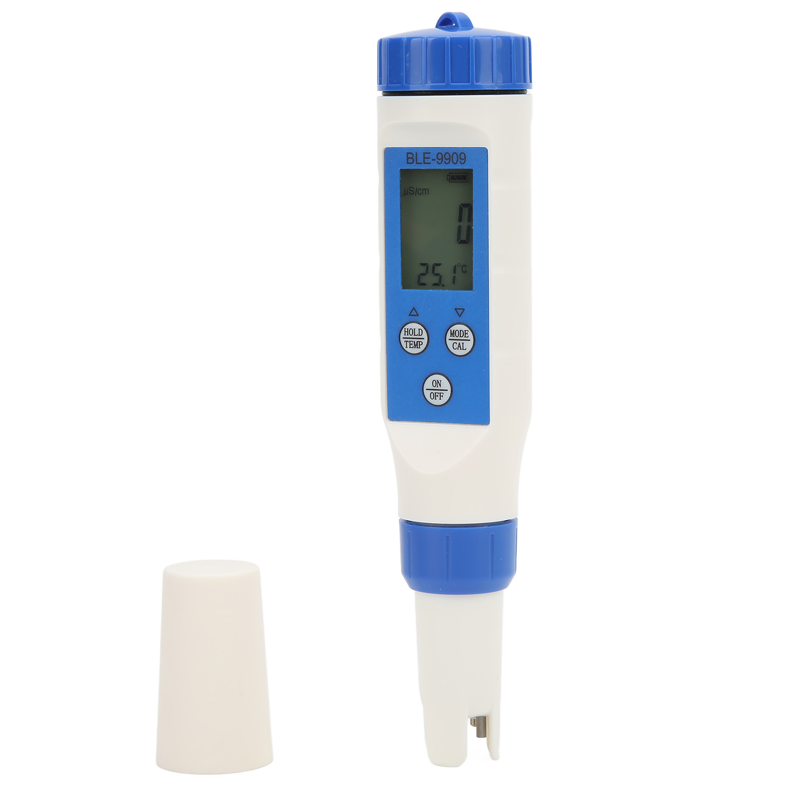 Testeur De Qualité De L'Eau Bluetooth Type Stylo - Moniteur 5 En 1 : Ph, Tds, Ec, Salinité, Température
