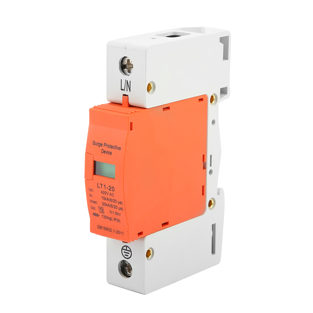 Dispositif De Protection Contre Les Surtensions Domestiques 1p 10 Ka-20 Ka 420 V Ca