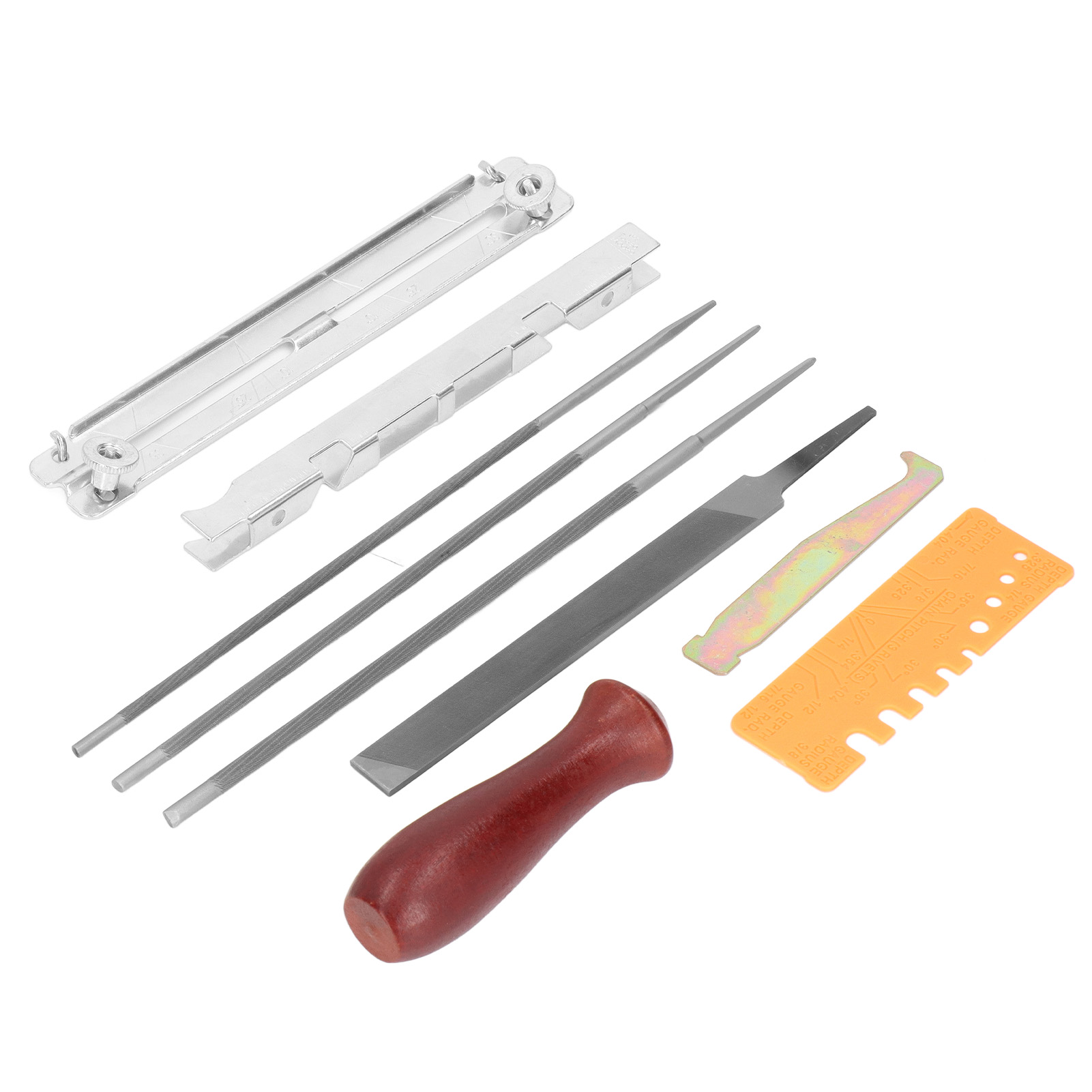Kit De 10 Limes D'Affûtage Pour Chaînes De Tronçonneuse, Accessoire Pour Le Jardinage, L'Atelier Et Les Projets De Bricolage