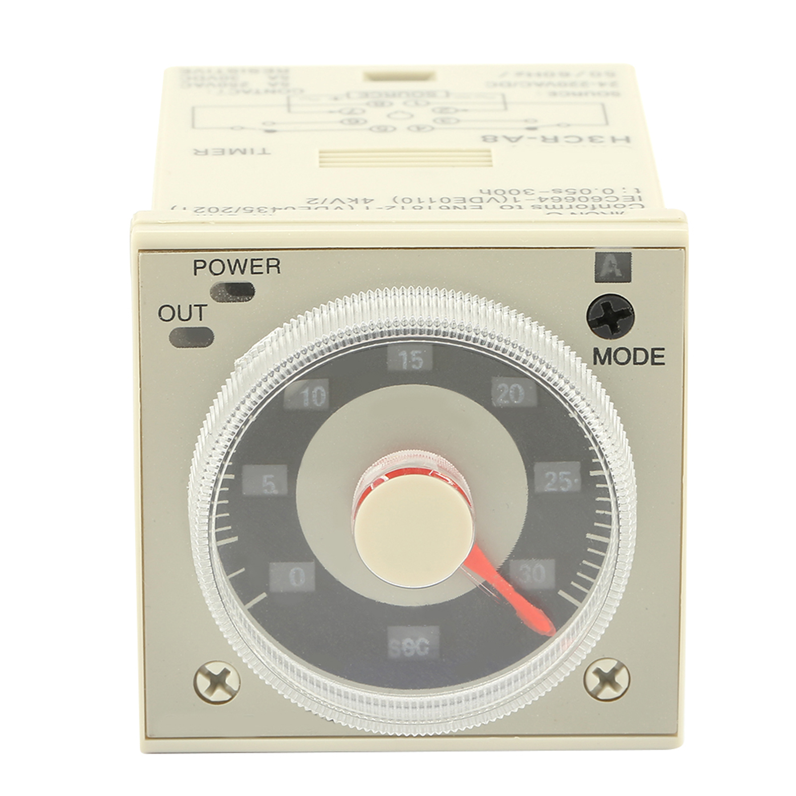Relais Temporisé H3cra8 1,2s300h À Commande Par Bouton, 8 Broches, 220 V Ca