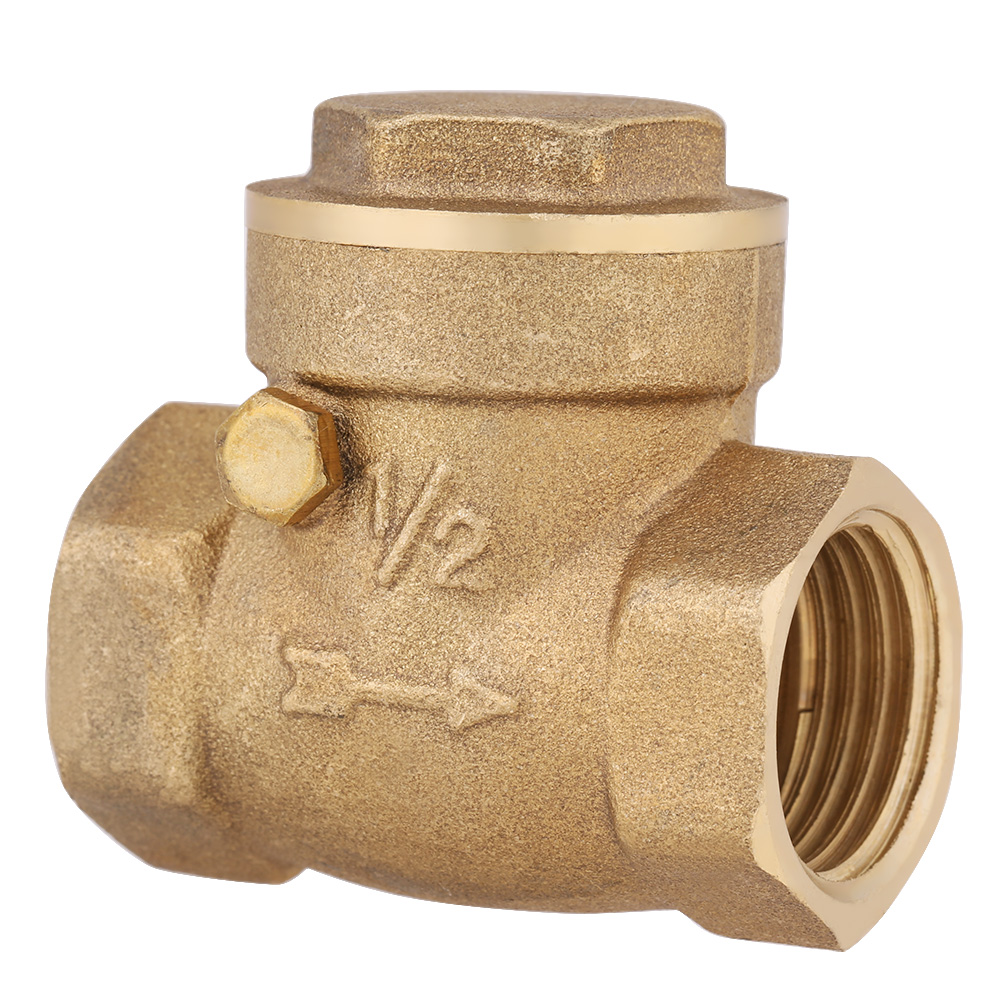 Clapet Anti-retour À Battant En Laiton, Filetage Femelle Dn15, 232 Psi, Empêchant Le Refoulement D'Eau.