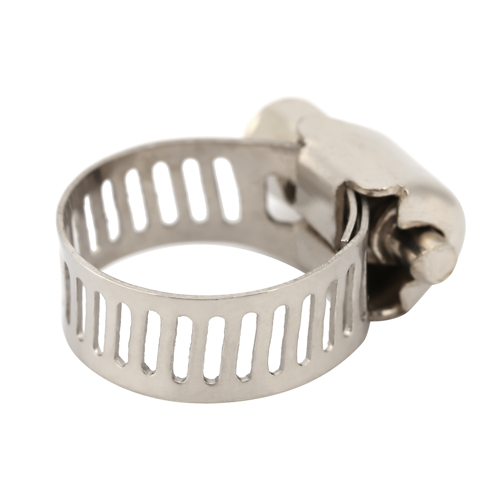 Colliers De Serrage À Vis Sans Fin Pour Tuyaux, Clips En Acier Inoxydable (13 Mm-19 Mm)