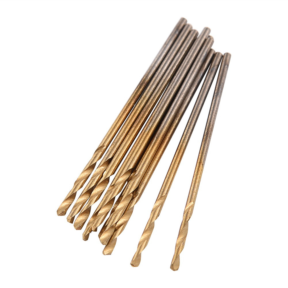 Foret Hélicoïdal Hss 1,0 Mm À Queue Droite Pour Perceuse Électrique (lot De 10)
