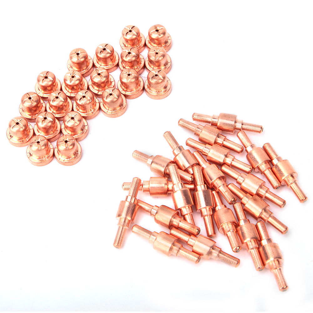 Lot De 40 Électrodes Consommables Pour Découpeur Plasma Pt31 Lgk40
