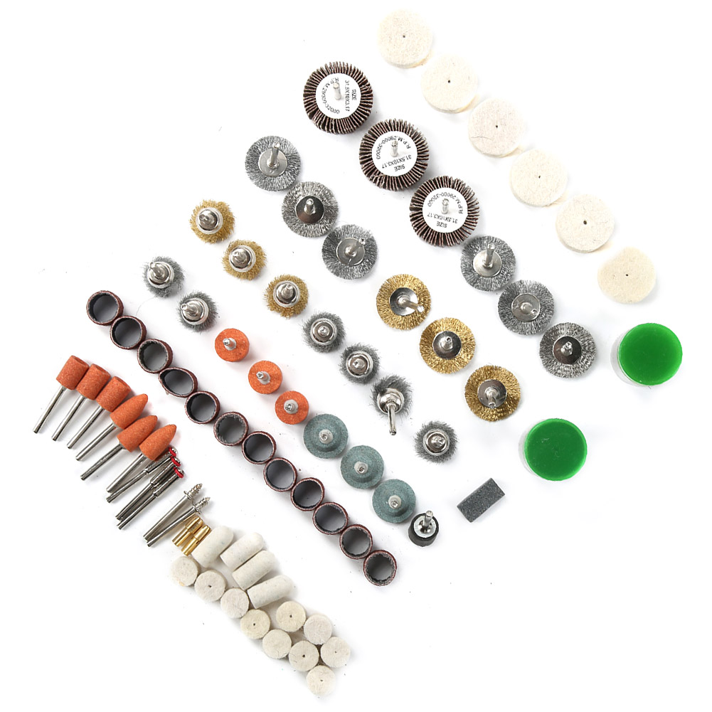Ensemble De 145 Accessoires Pour Outil Rotatif, Compatible Avec Mini-perceuse, Meuleuse Électrique, Meulage, Polissage Et Découpe.