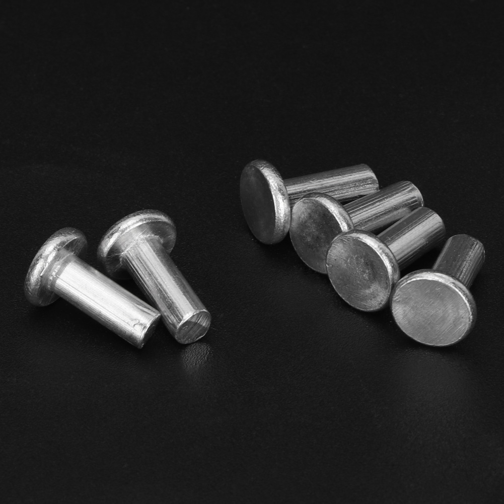 100 Rivets En Aluminium À Tête Plate Gb867 M4 (m4 12)