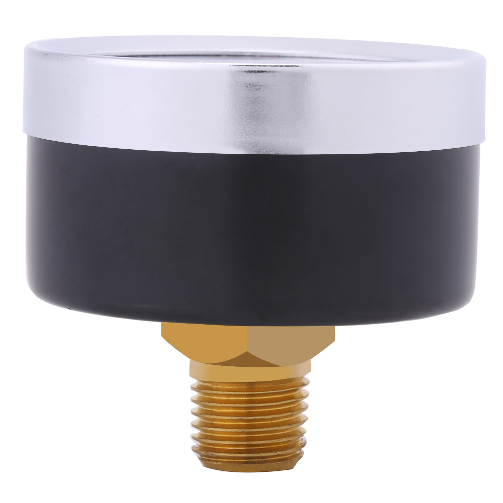 Manomètre Miniature (1 Pièce) Pour Carburant, Air, Huile Ou Eau, 0-200 Psi / 0-14 Bar, Filetage Npt
