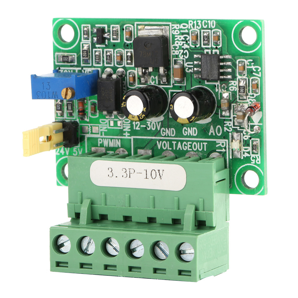 Module Plc Convertisseur Numérique-analogique De Signal Pwm 3,3 V Vers Tension 0-10 V