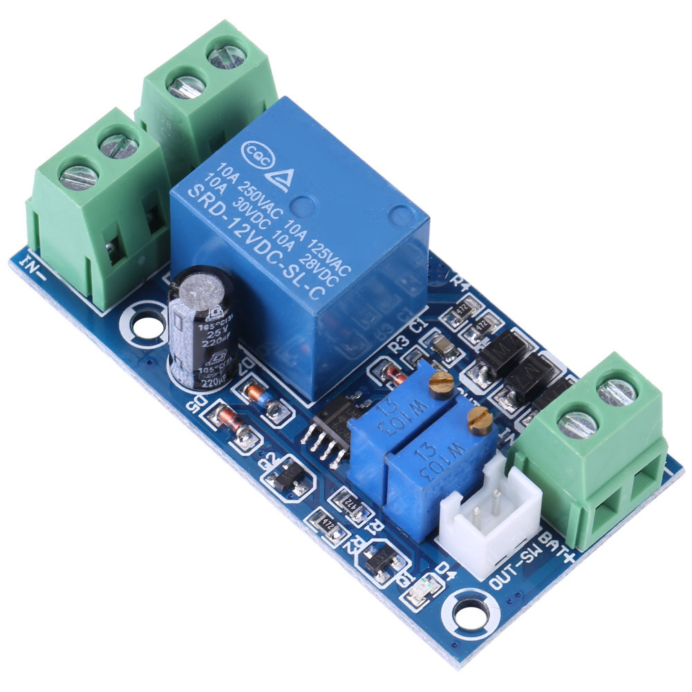 Module De Commande Marche/arrêt Automatique D'Une Carte De Protection Contre La Sous-tension Pour Batterie De Stockage 12 V