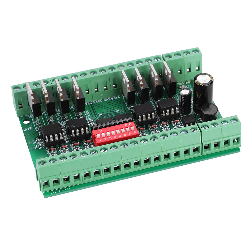 Convertisseur De Niveau De Signal À Onde Carrée 8 Canaux Npn/pnp Vers Npn 5 V/24 V, 10 Mhz