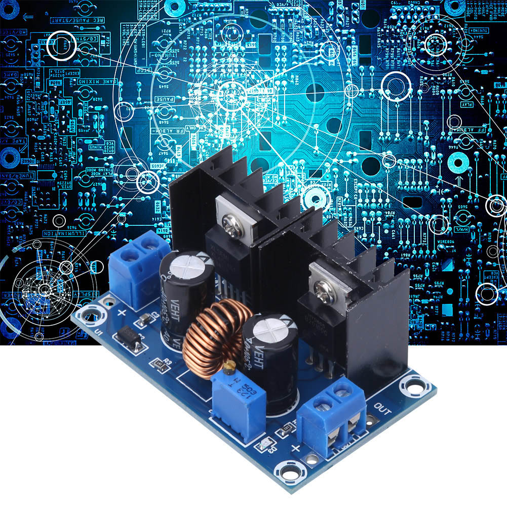 Module Convertisseur Abaisseur Dcdc Réglable Xhm407 Xl4016e1 440 V À 1,2536 V