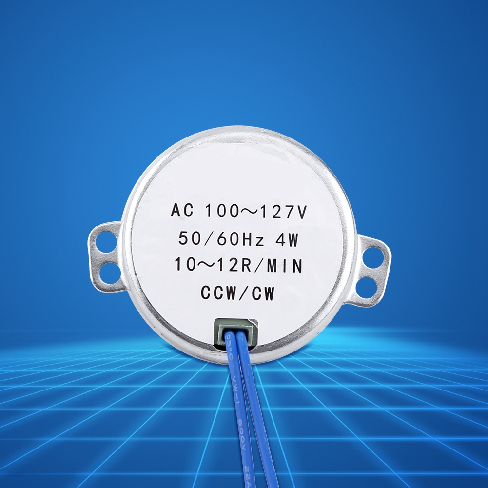 1 Moteur Synchrone 100-127 V Ca 4 W 50/60 Hz À Engrenages Ccw/cw
