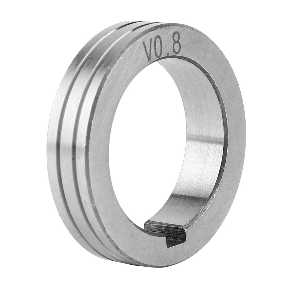 Rouleau D'Alimentation De Fil En Acier Inoxydable 35 Mm/1,38 Po, Roue De Guidage D'Alimentation De Fil De Soudage 0,8/1,0/1,2 (0,8