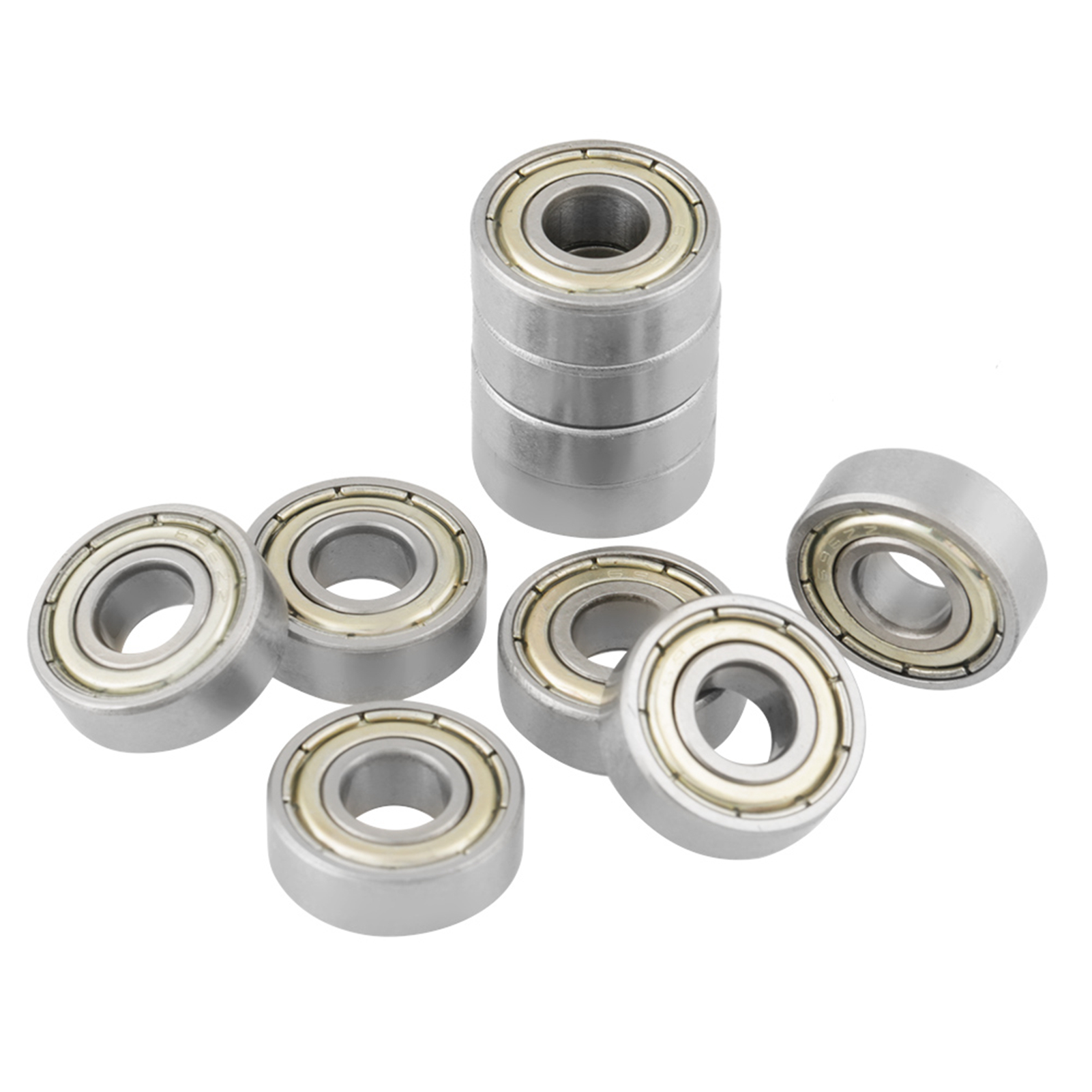 Lot De 10 Roulements À Billes En Acier Inoxydable 696zz, Dimensions : 6 X 15 X 5 Mm