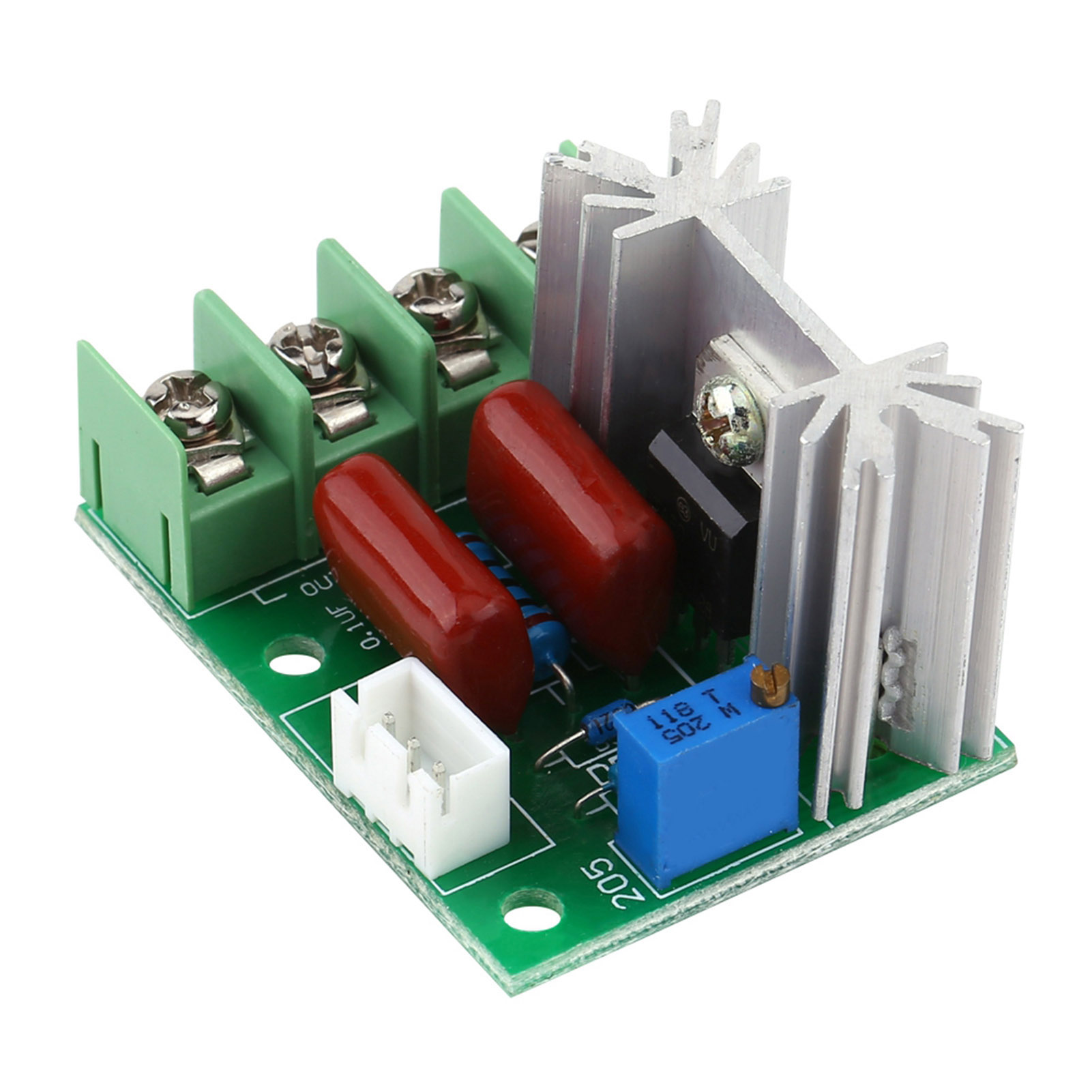 Régulateur De Tension Électrique Scr 50-220 V Ca 2000 W, Contrôleur De Température/vitesse De Moteur, Variateur De Lumière