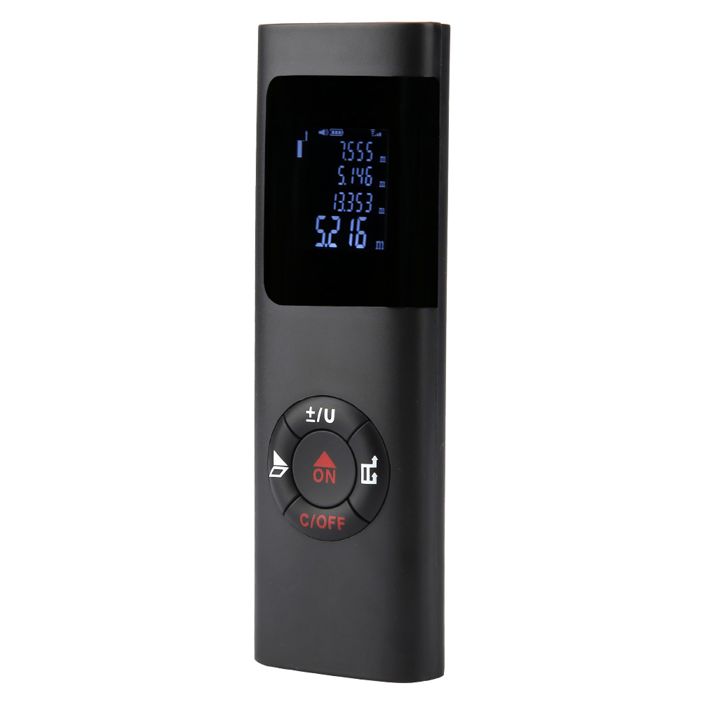 Télémètre Laser Portable Jq40, Mini-mesureur De Distance, De Surface Et De Volume, Portée 40 M