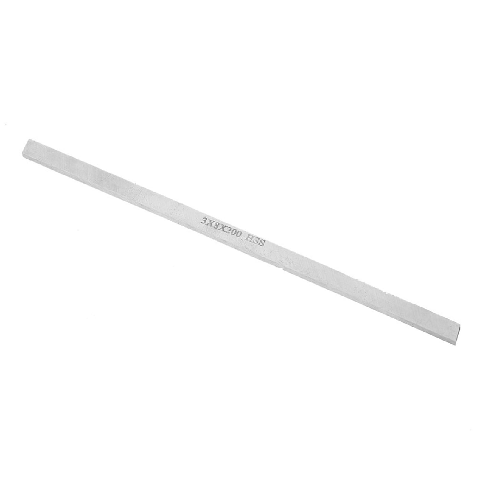 Barre Carrée En Acier Rapide Hss Pour Tour, Outil De Tournage, Bande D'Acier Blanc (38200mm)
