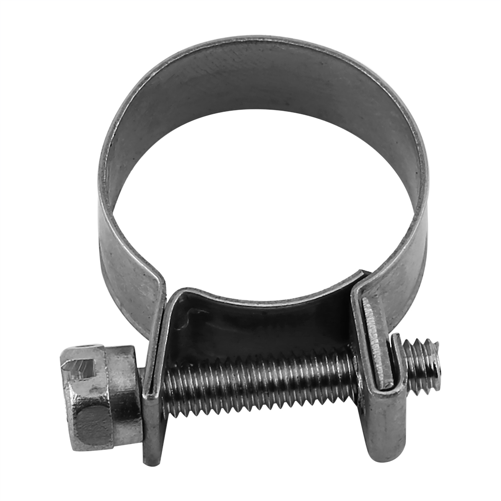 Lot De 10 Mini Colliers De Serrage En Acier Inoxydable Pour Tuyaux De Carburant, Diamètres Au Choix : 6 À 20 Mm.
