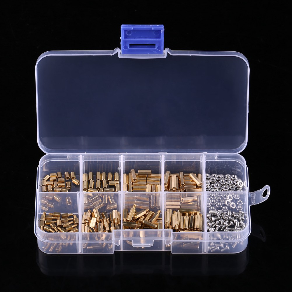 Kit D'Écrous Et Vis D'Écartement M2 À Six Pans Creux Mâles Et Femelles (jeu C)