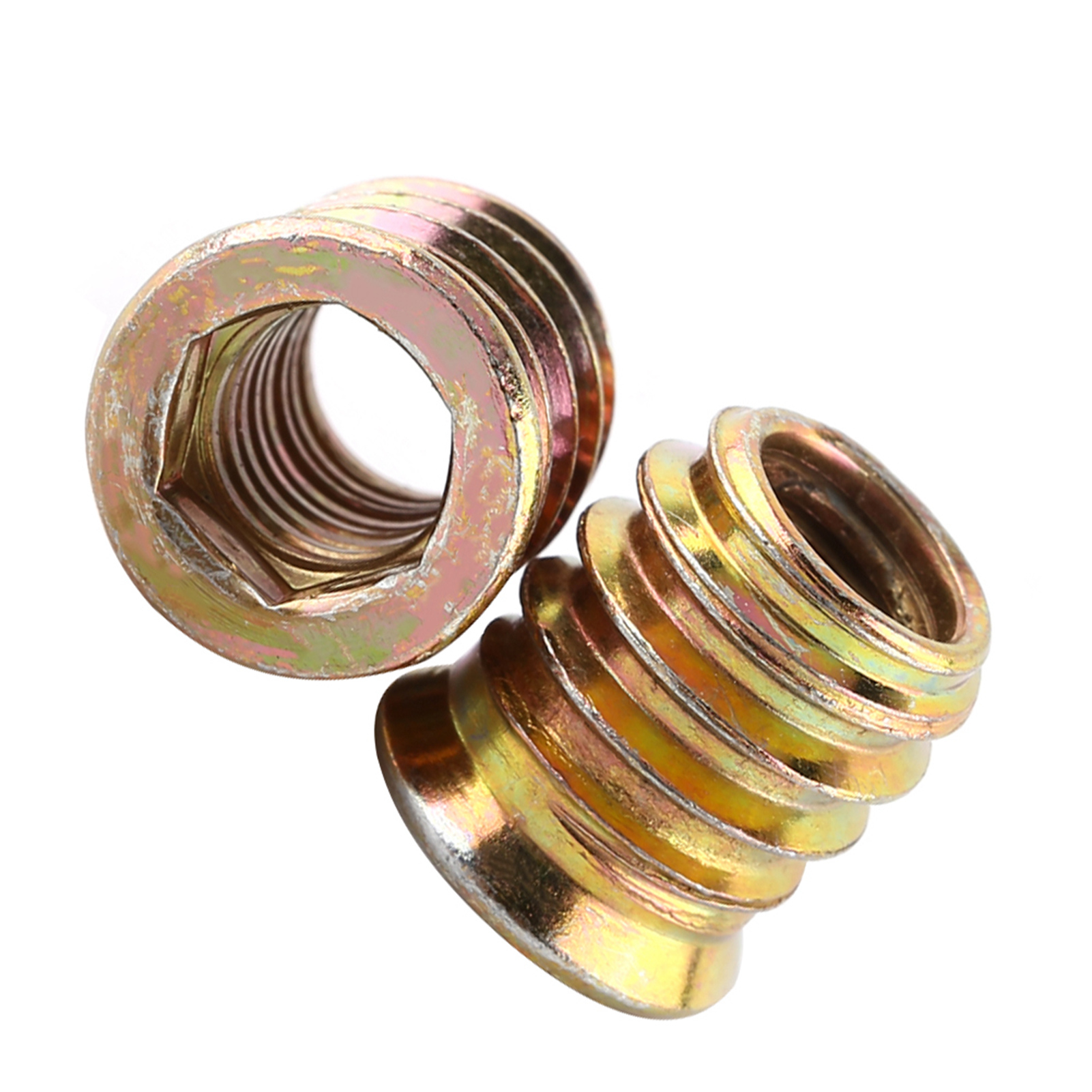 Écrous À Insérer Filetés Pour Bois, Écrou De Meuble En Acier Au Carbone Zingué (m815mm)