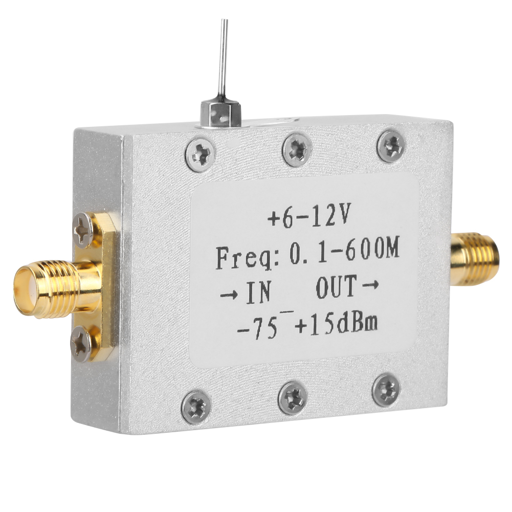 Module Ad8307 De Mesureur De Puissance Rf Logarithmique Avec Détecteur De Test, 0,1-600 Mhz, -75 À +15 Dbm, Boîtier Inclus.