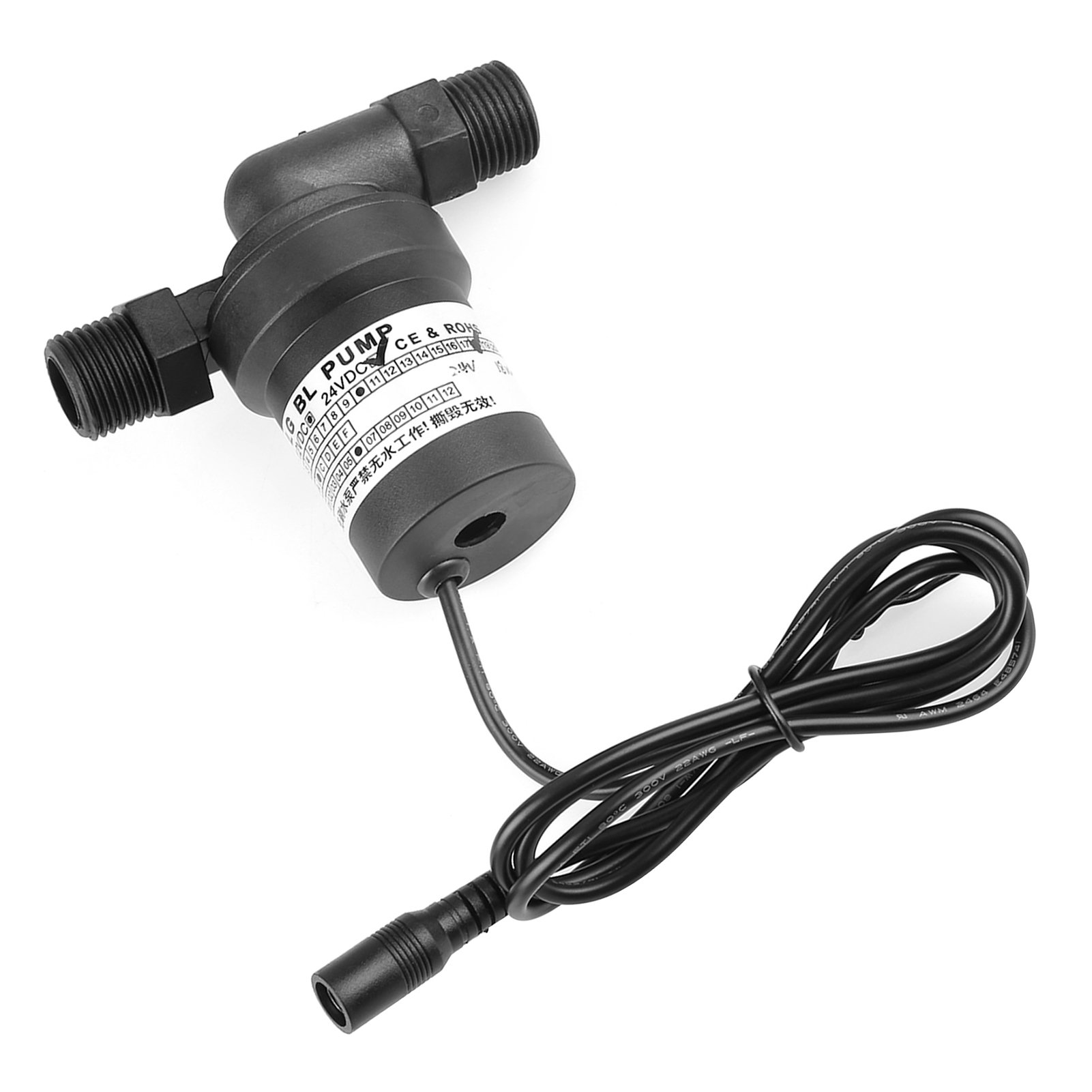 1 Pompe À Eau Chaude Dc24v 18w Pour Chauffe-eau Solaire, Circulation D'Eau Chaude