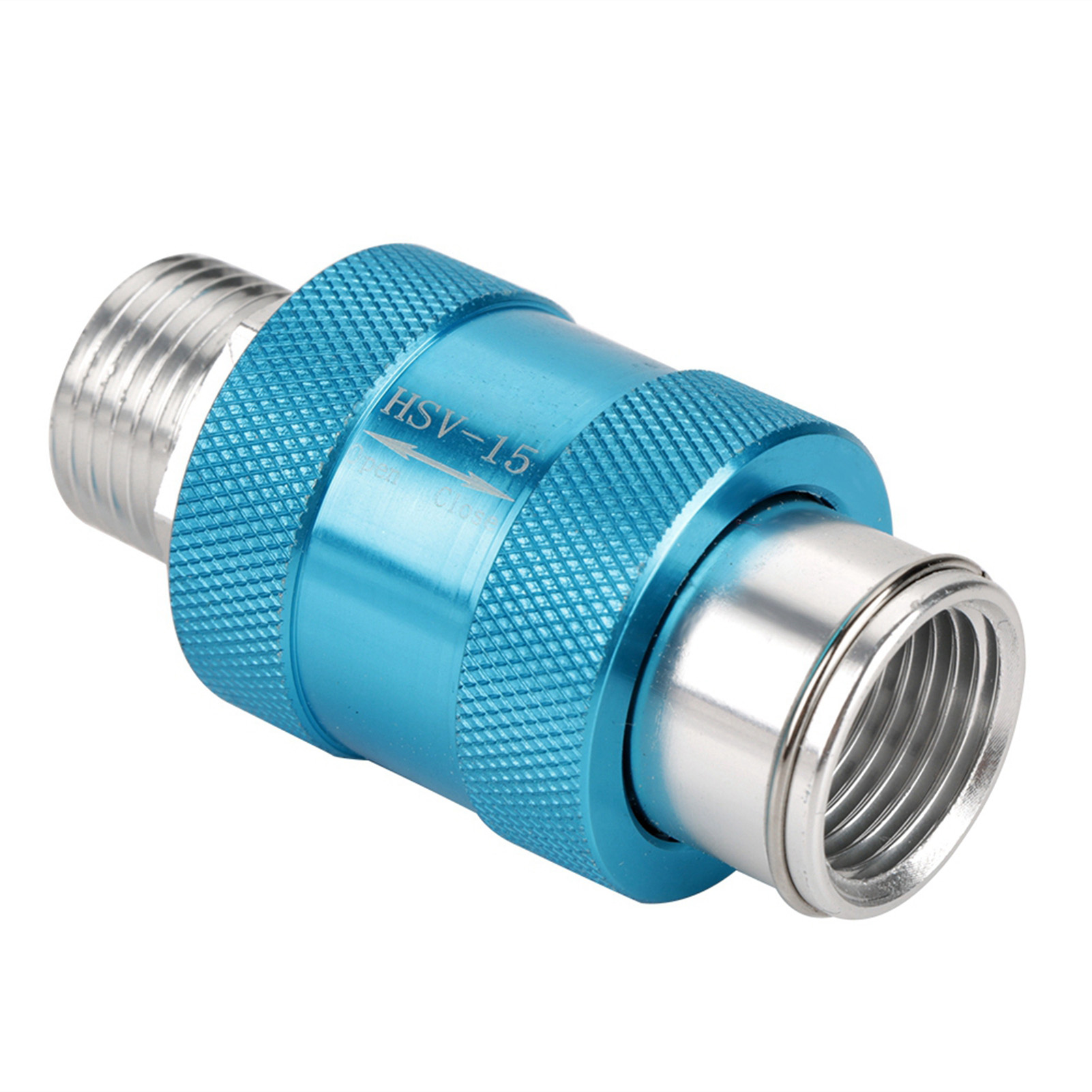 Vanne Coulissante Manuelle De Contrôle Du Débit D'Air Hsv-15 En Aluminium, Filetage G1/2
