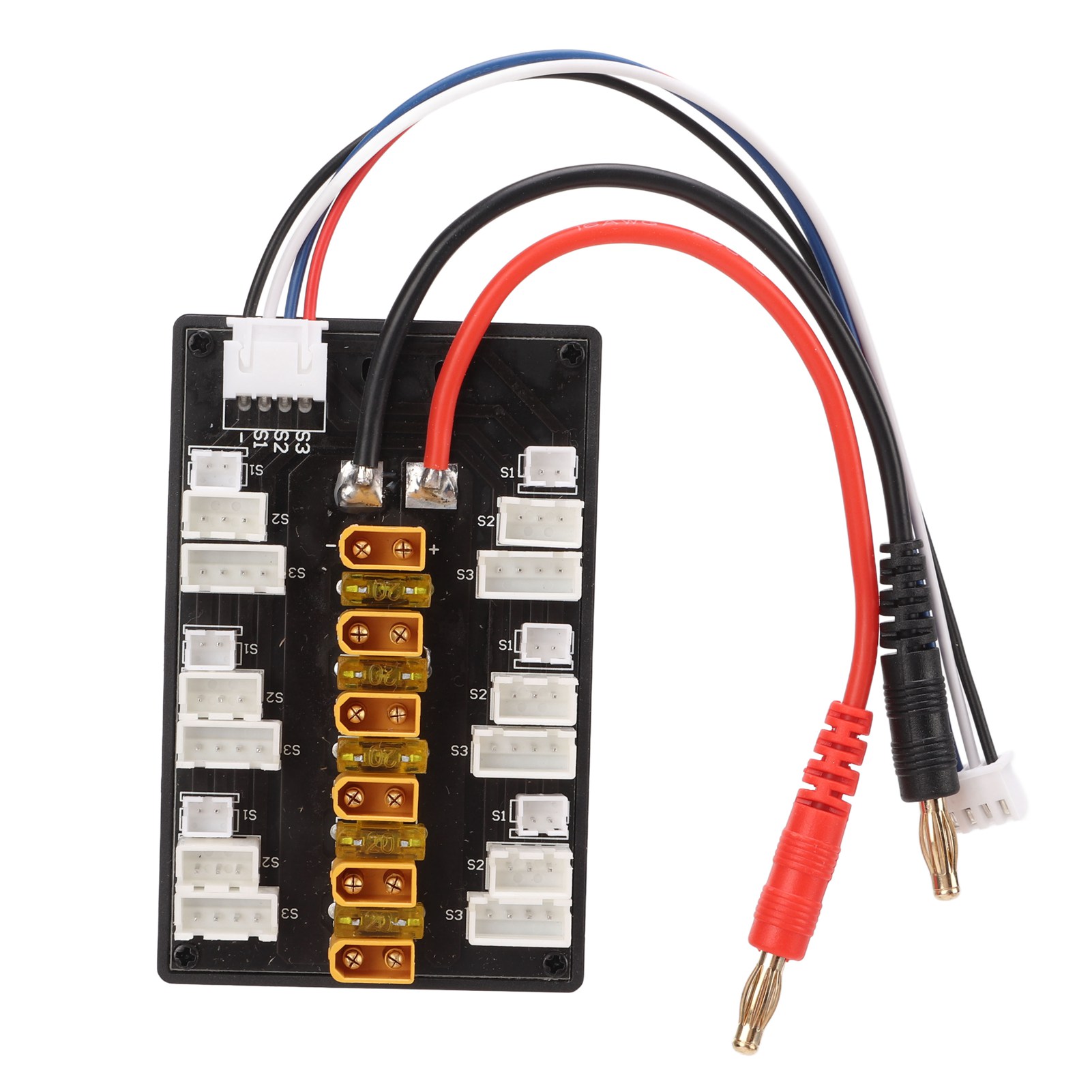 Adaptateur D'Extension De Chargeur D'Équilibrage De Batterie Xt30 Pour Carte De Charge Parallèle Imax B6