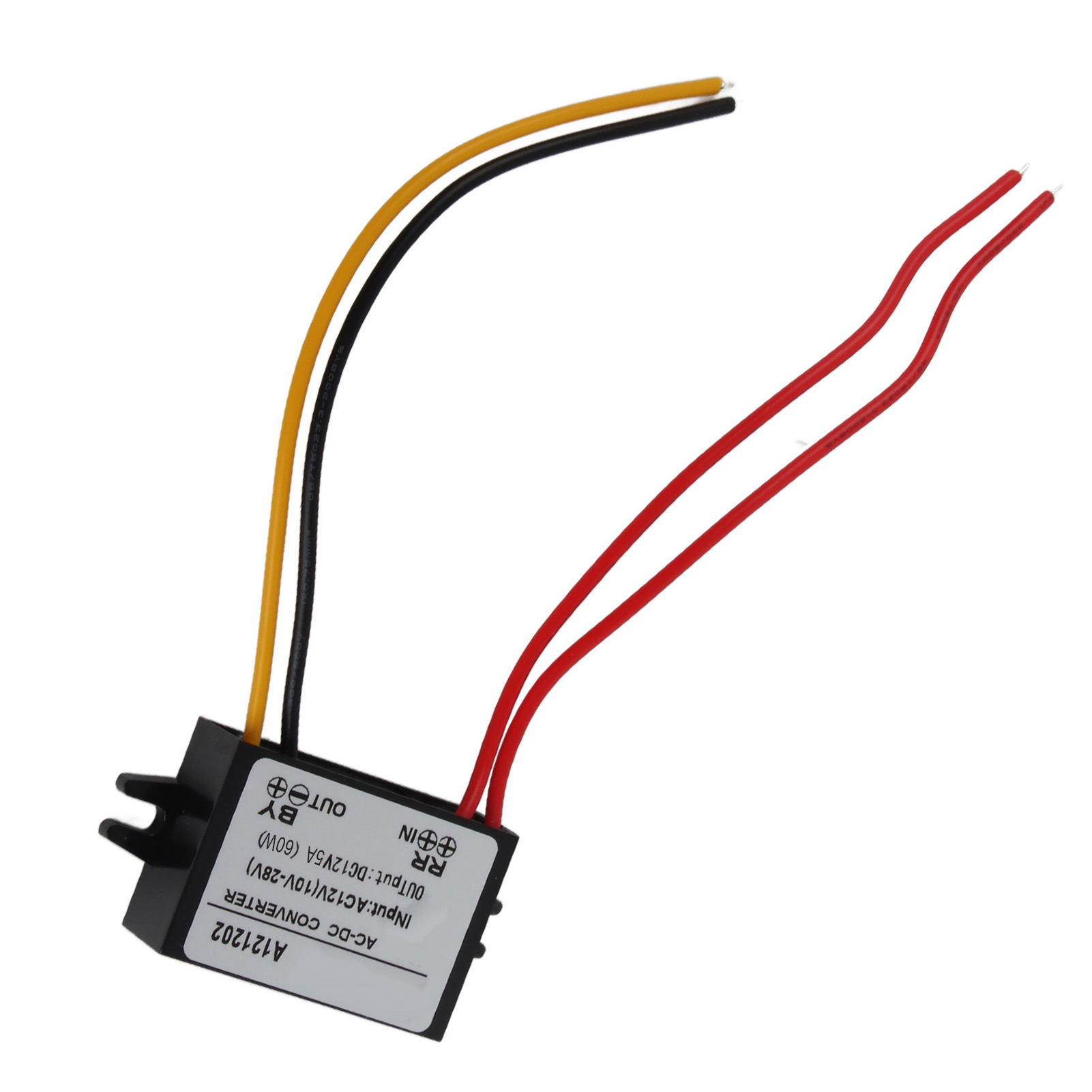 Convertisseur Buck Ac 10-28v Vers Dc 12v, Module D'Alimentation Abaisseur Ac/dc (5a)