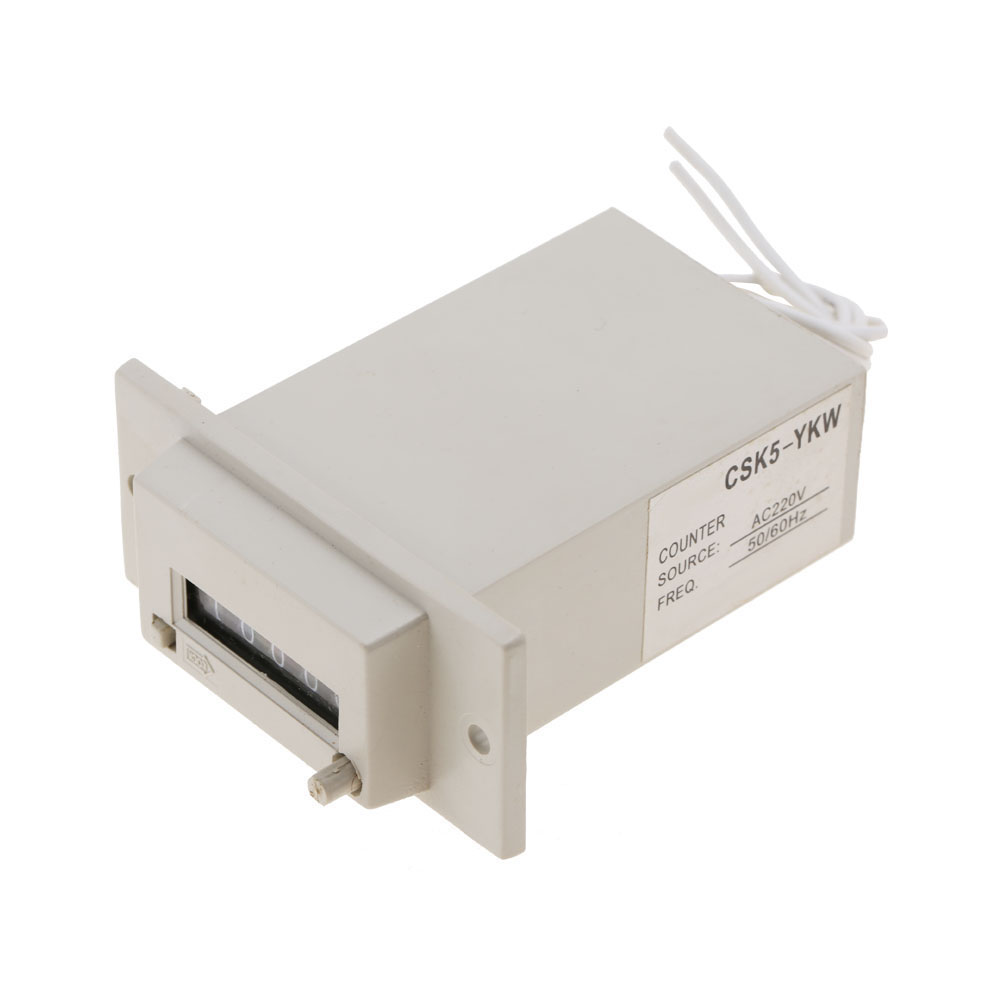 Compteur D'Impulsions Électromagnétiques À 5 Chiffres Csk5-ykw Ac220v / Ac110v / Dc24v (02)