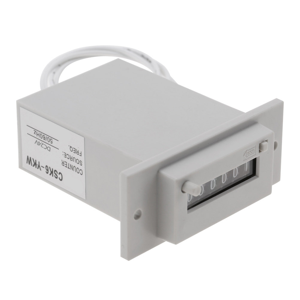 Compteur D'Impulsions Électromagnétiques À 6 Chiffres Csk6-ykw Ac110v / Ac220v / Dc24v (03)