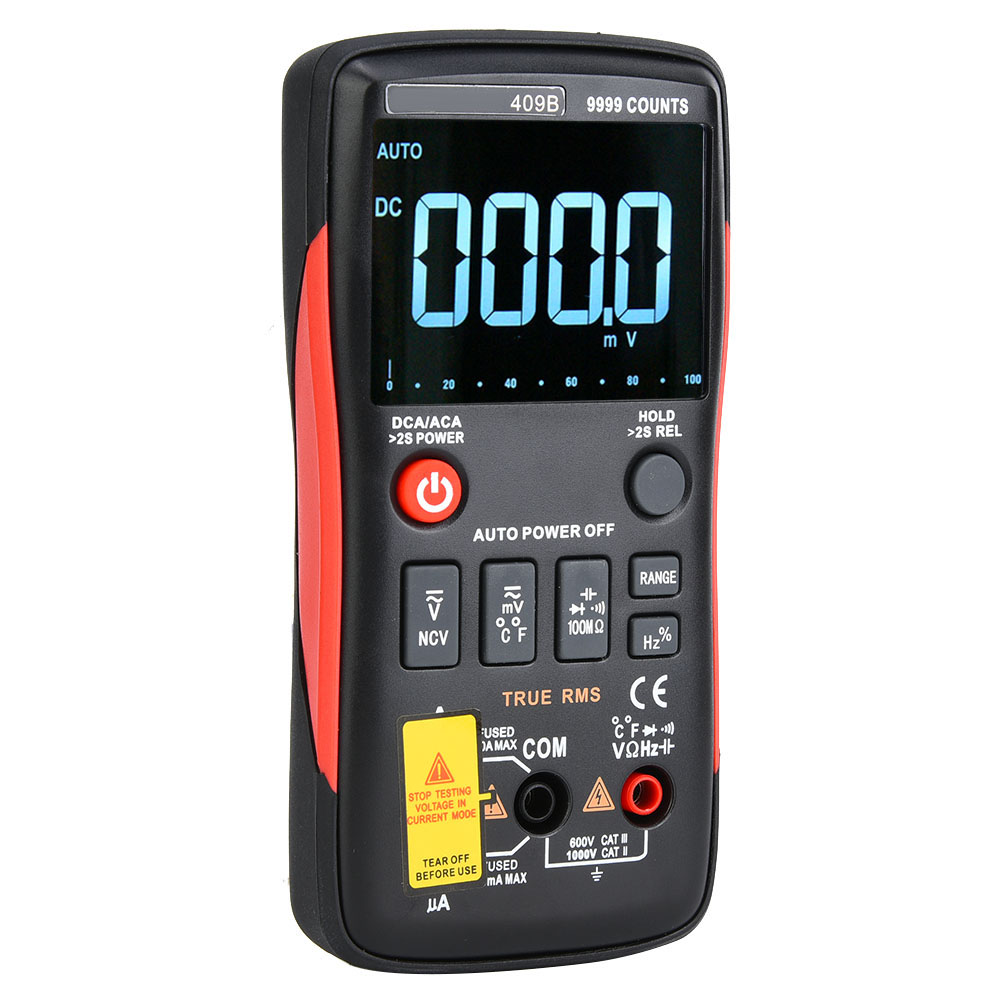 Richmeters Rm409b Multimètre Numérique True Rms 9999 Points