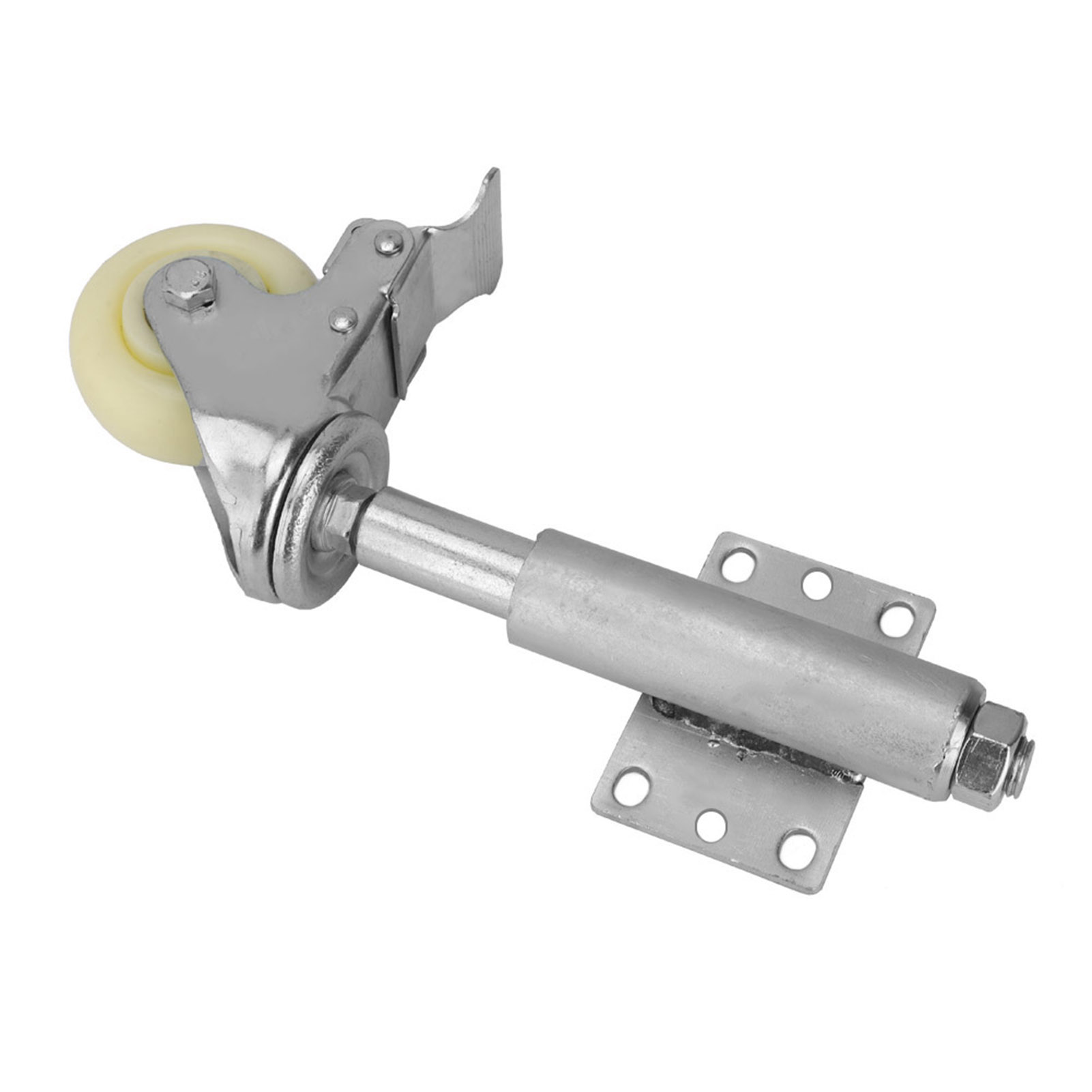 Roulette Pivotante À Ressort En Nylon De 7,6 Cm (3 Po) Avec Frein, Capacité De Charge De 50 Kg (110 Lb).
