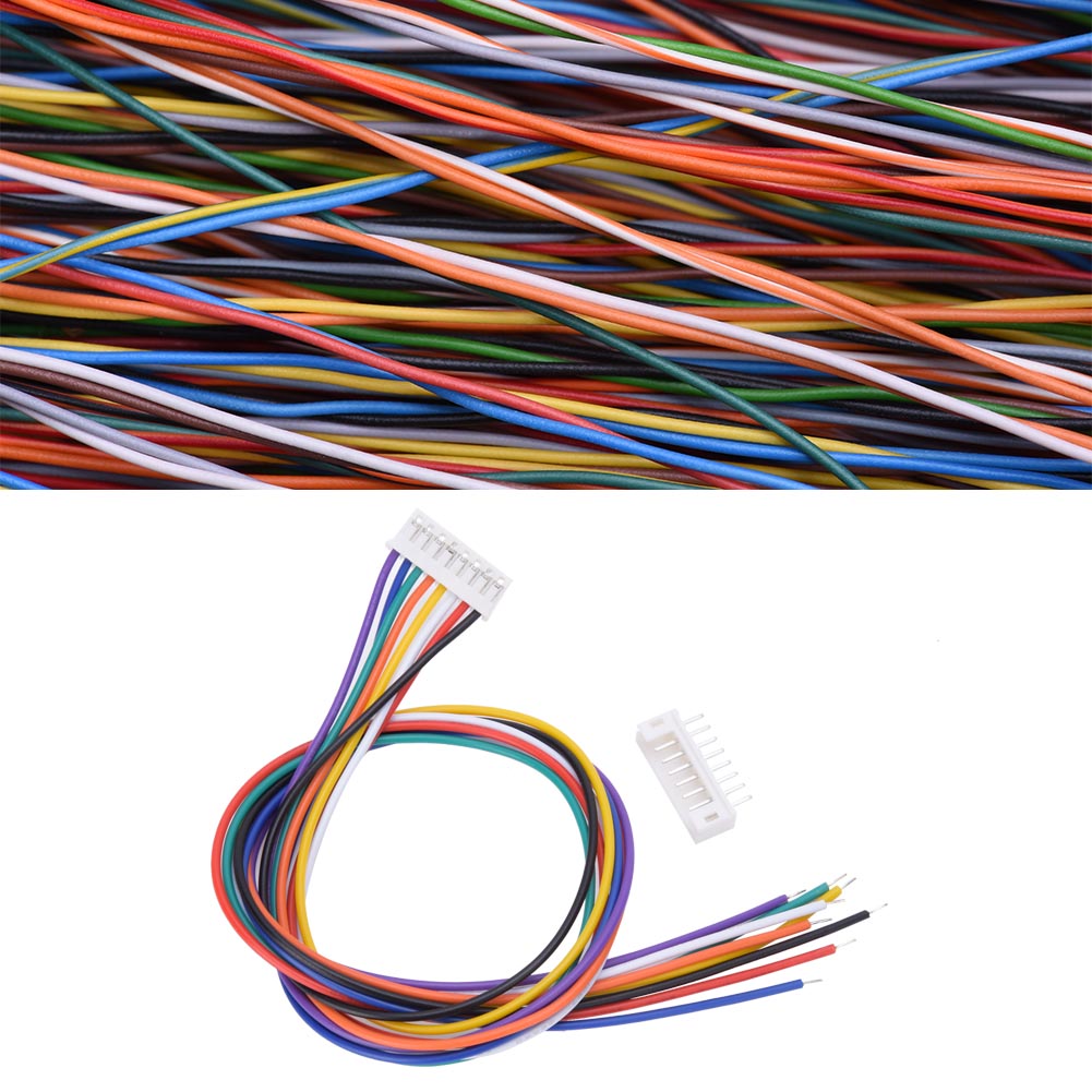 10 Jeux De Connecteurs Jst Ph 2,0 Mm 8 Broches Mâle/femelle, Câble De 30 Cm