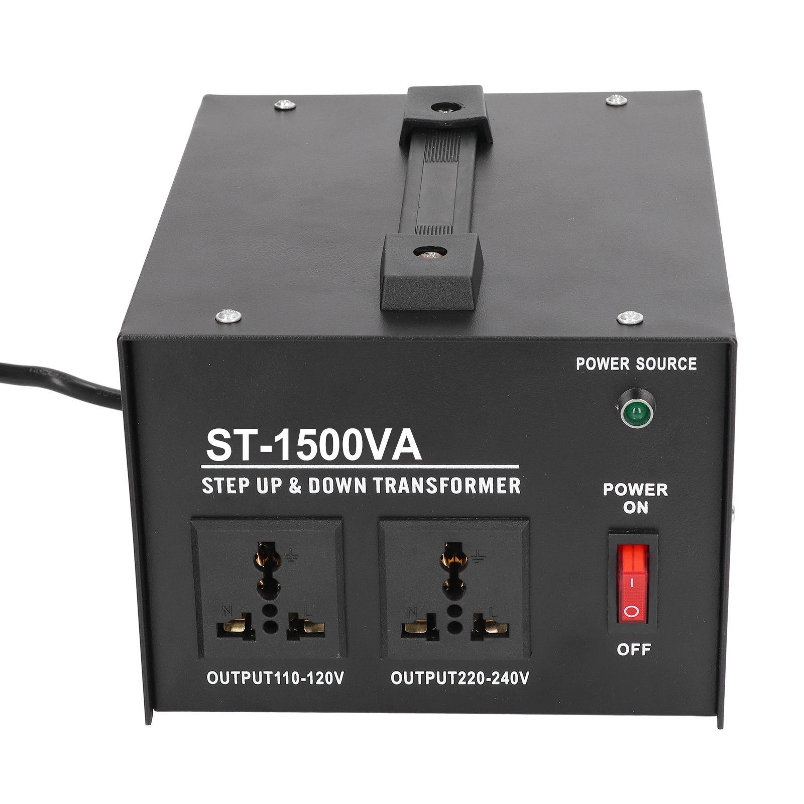 Transformateur Secteur À Protection Multiple, Régulateur De Tension, Alimentation 1500 W, Prise Ue