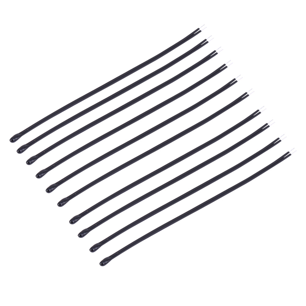 10 Thermistances Mf52d Haute Précision 1 %, Résistances Thermiques 200 Ω-10 Kω (100 Kω B3950)