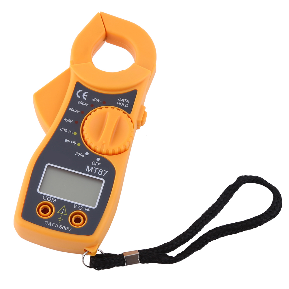 Multimètre À Pince Numérique, Voltmètre Ac/dc, Ampèremètre, Ohmmètre, Testeur De Tension, Écran Lcd