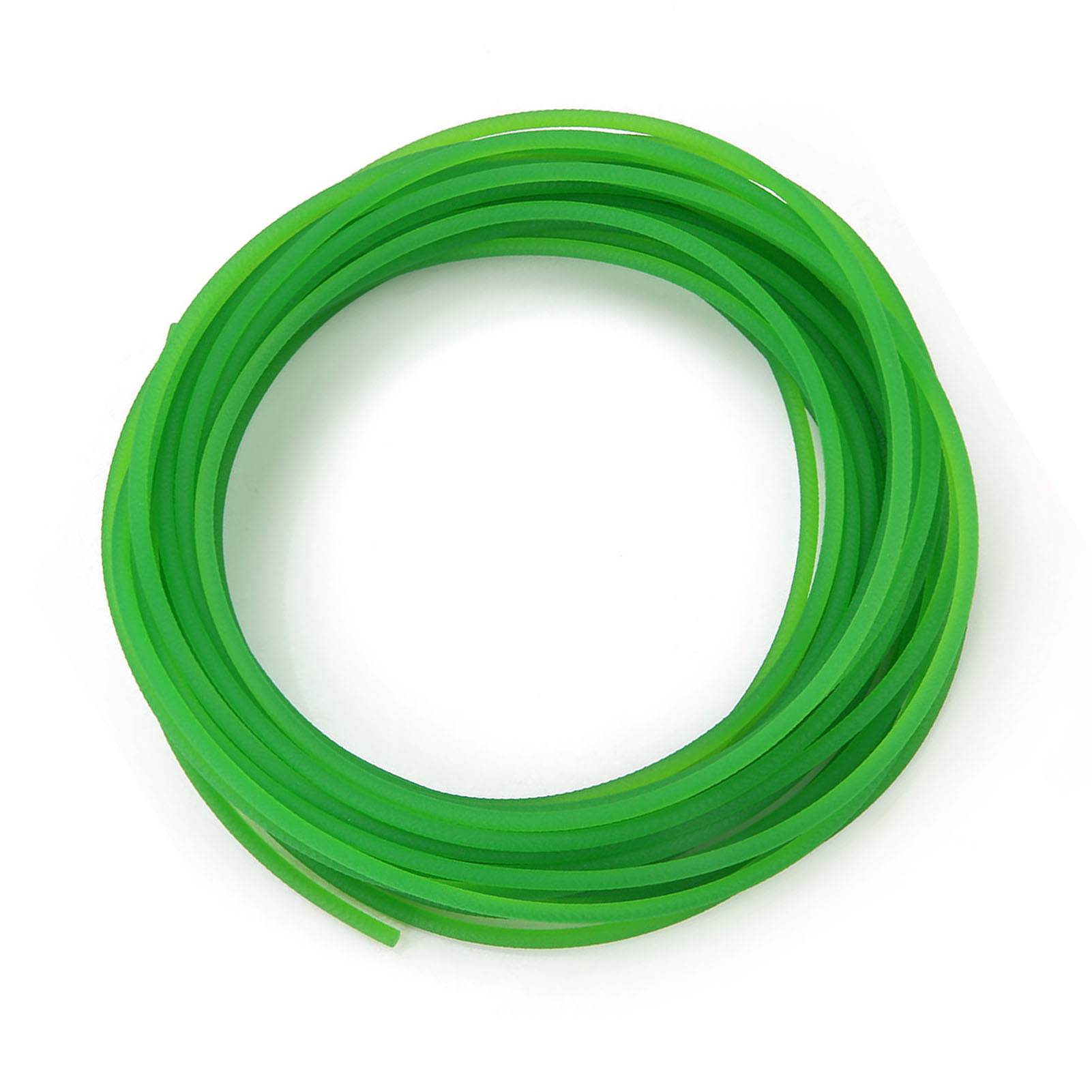 Courroie Ronde En Polyuréthane Pu À Surface Rugueuse Verte Pour Transmission (3 Mm X 10 M)