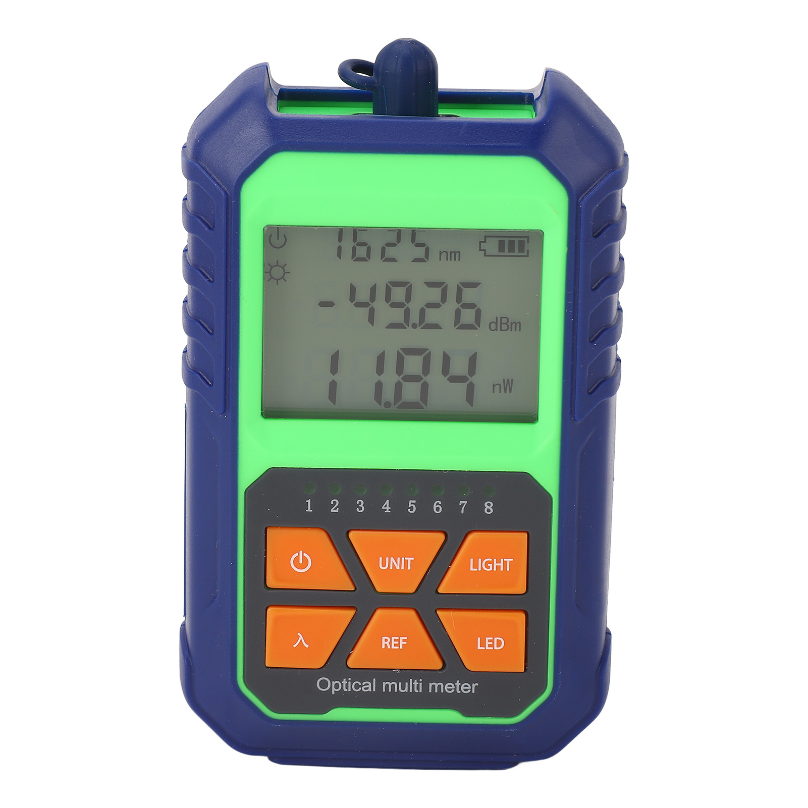 Multimètre Optique Portable Mini, Testeur De Câbles À Fibre Optique Avec Rétroéclairage -70+6 Dbm