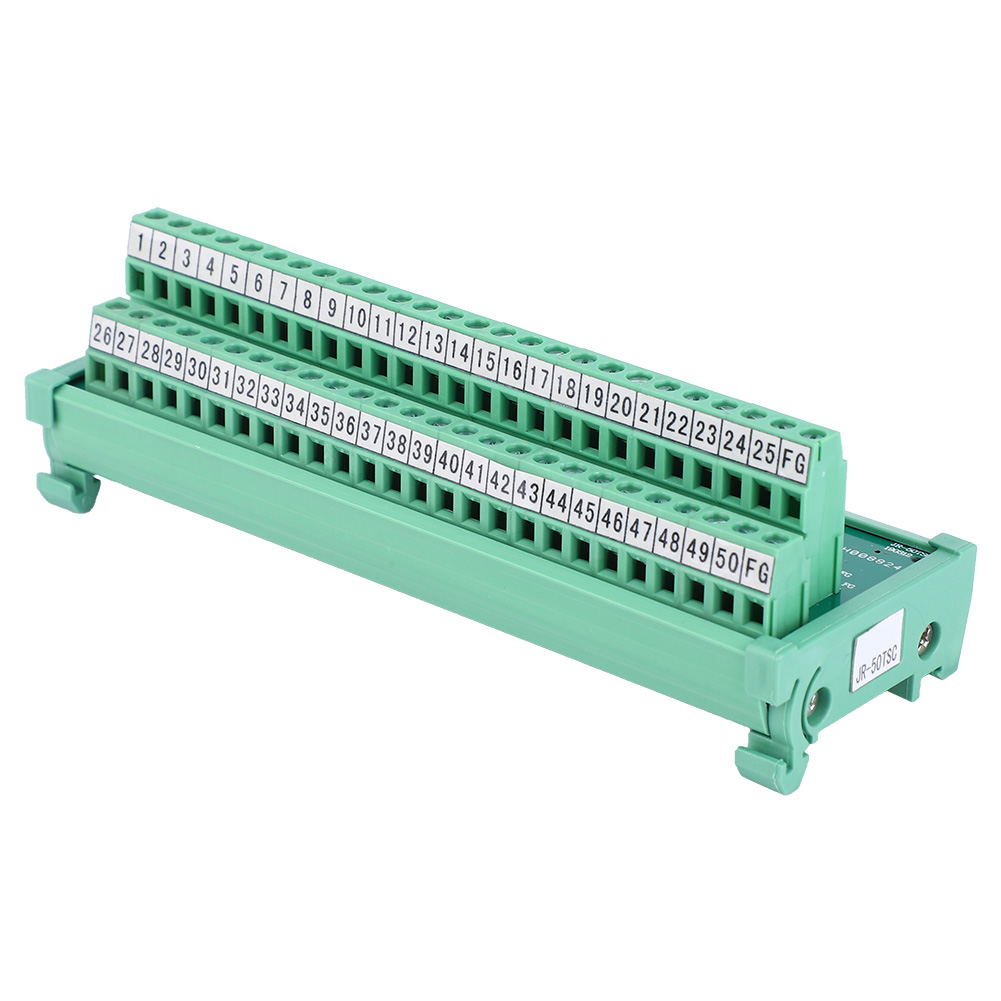 Bornier, Connecteur De Câble, Module Plc Scsi50 P, Rail Din 35 Mm, Équipement Électrique