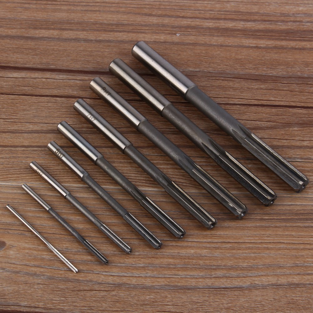 Alésoir À Mandrin Hss À Queue Droite De 10 Mm, Outil De Fraisage