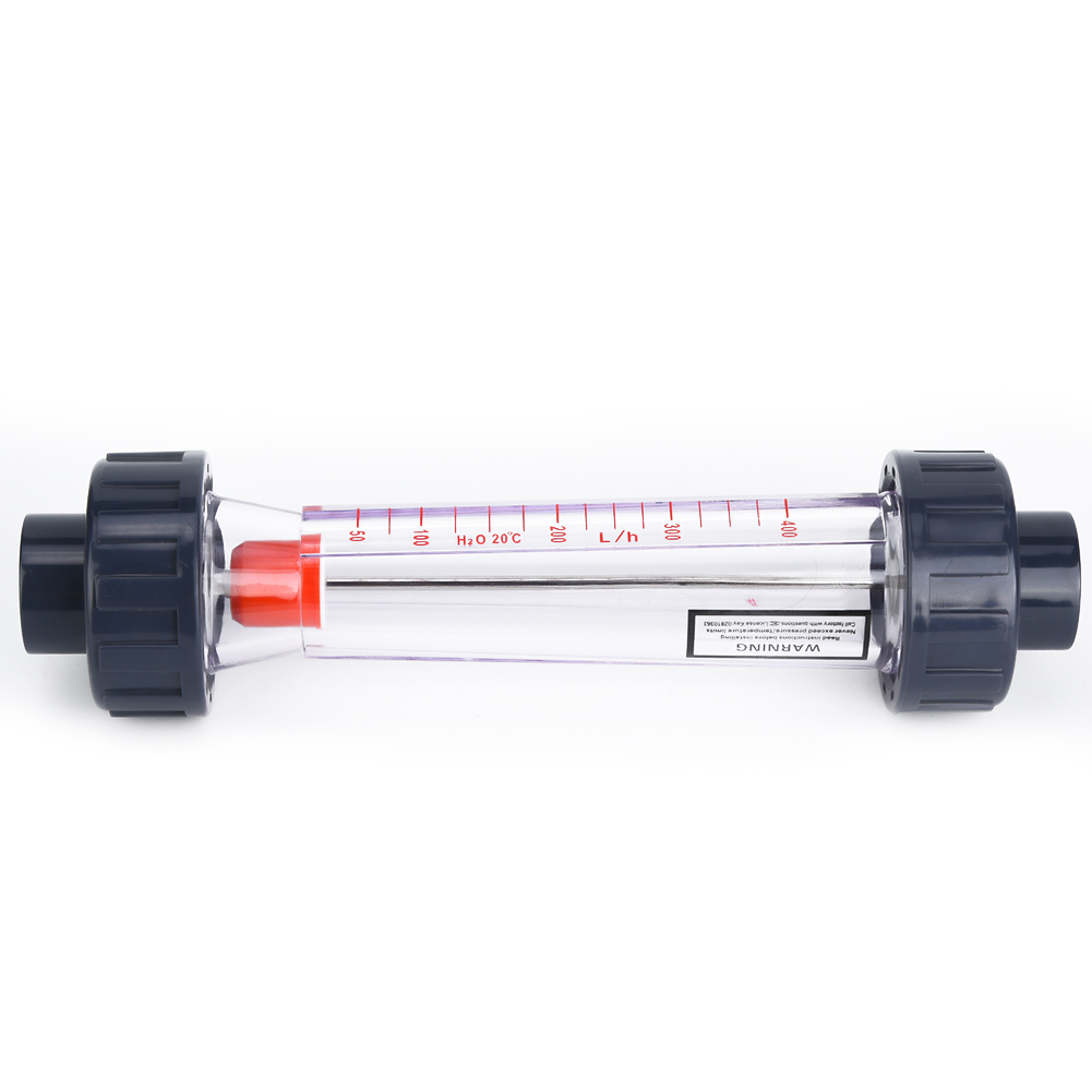 Débitmètre À Liquide Lzs-20 (d) En Tube Plastique Abs, Haute Précision, 40-400 L/h