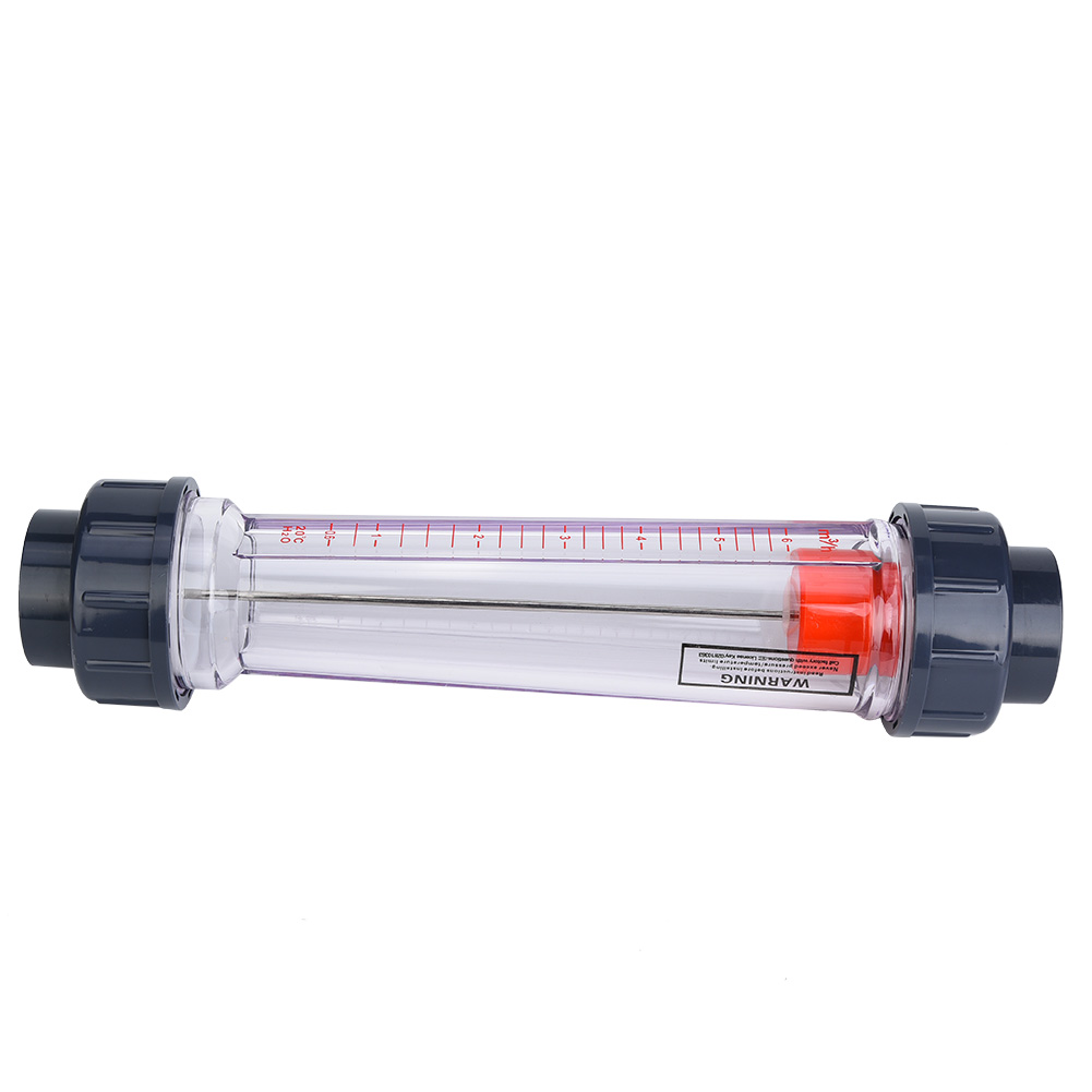 Lzs-40 (d) Débitmètre À Tube En Plastique Abs Pour Liquides, Instruments De Mesure De Débit 0,6-6 M H