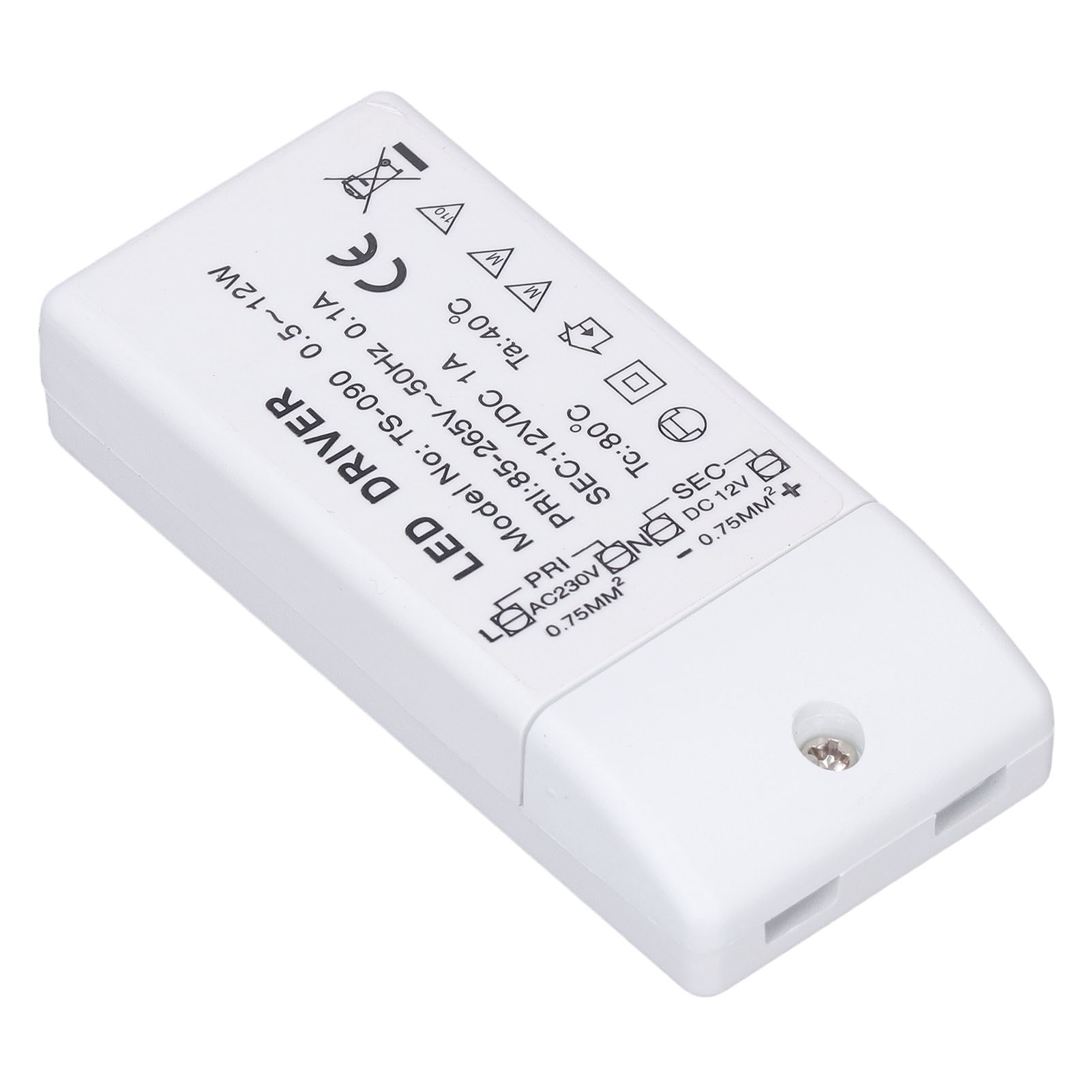 Alimentation Led Étanche Ip67, Transformateur Pour Éclairage Led Intérieur/extérieur, Entrée 85-265 V