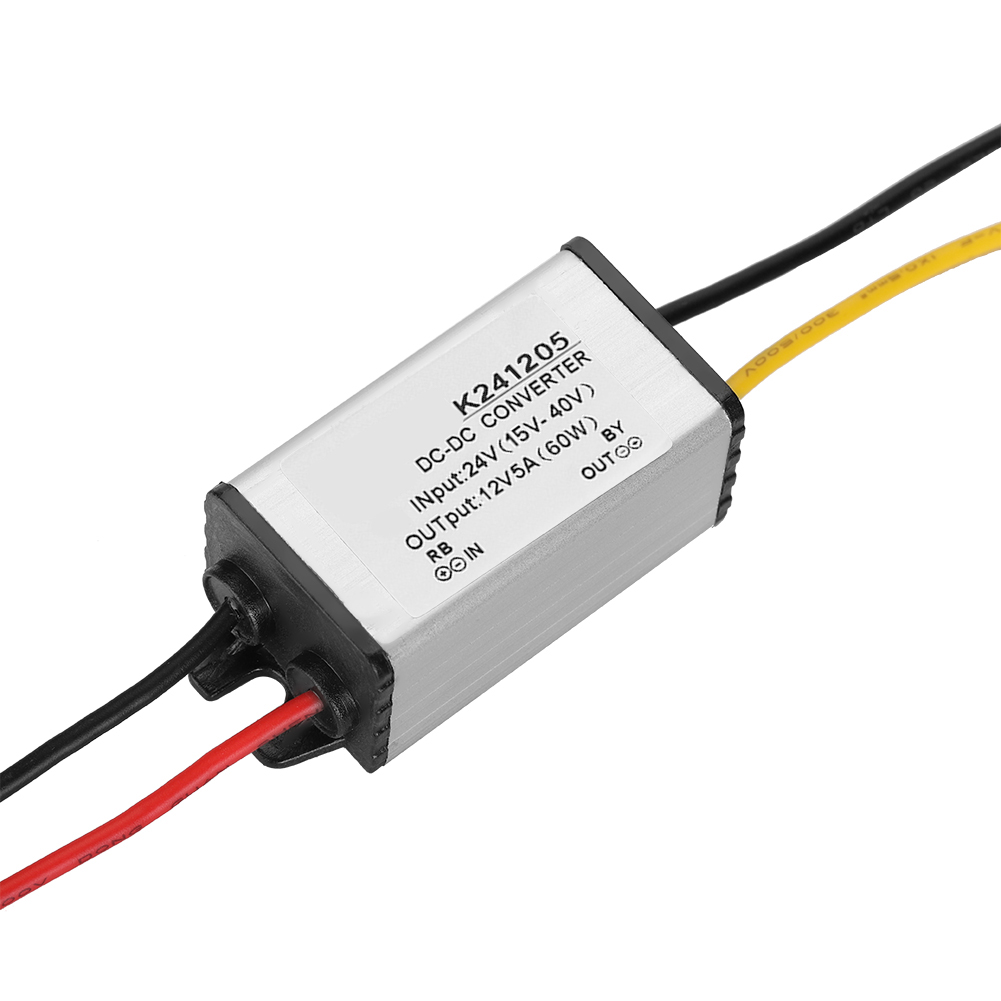 Convertisseur Cc-cc 24 V Vers 12 V, Alimentation Abaisseuse Haute Efficacité 5 A