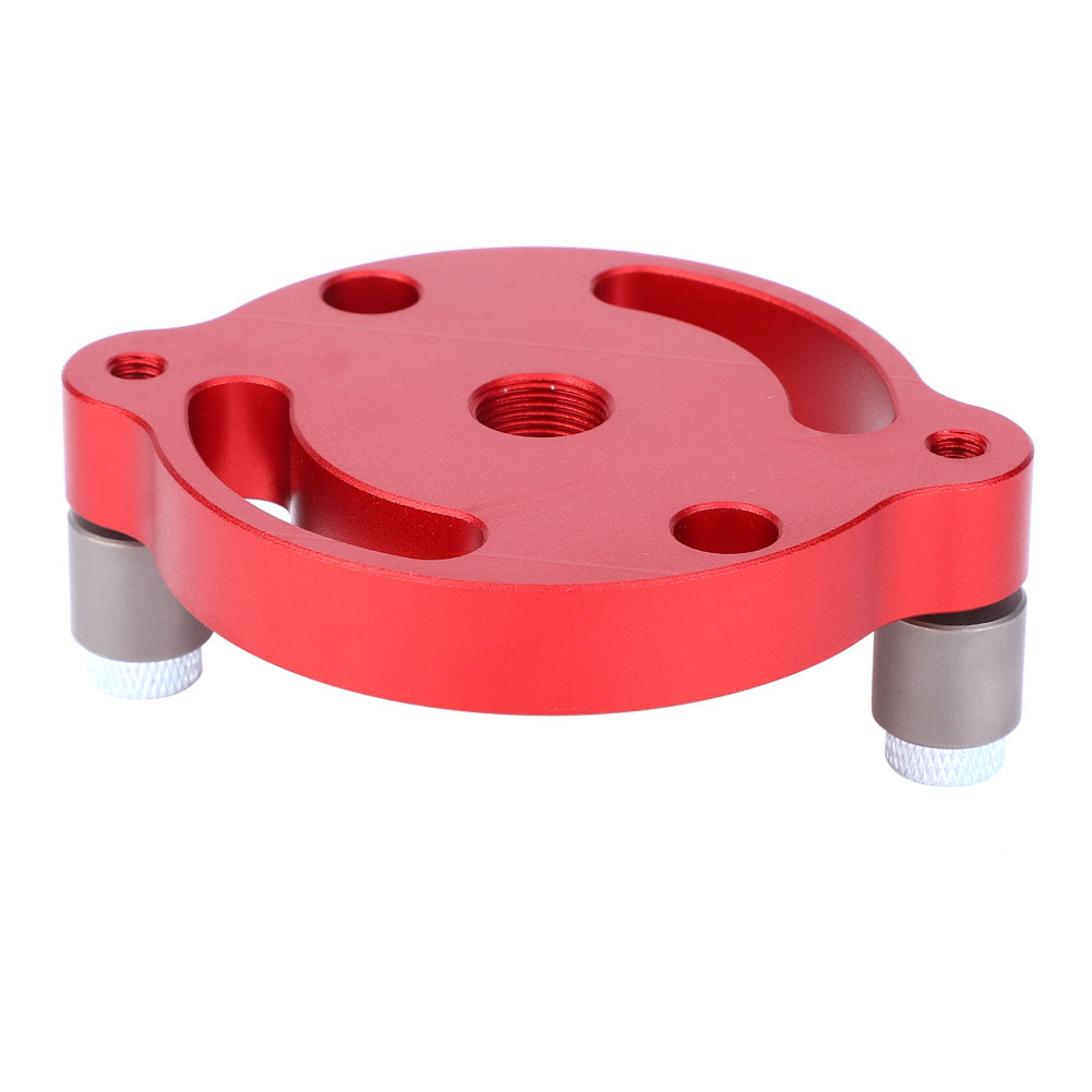 Poinçonneuse Pour Panneaux De Bois, Gabarit De Poinçonnage Central En Alliage D'Aluminium, Outil De Travail Du Bois X600-1-rouge