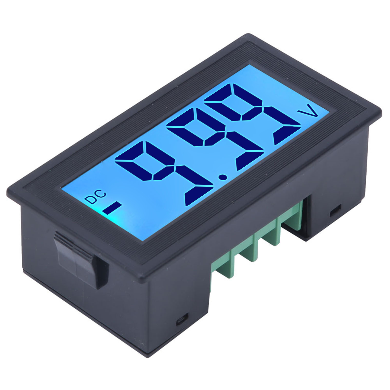 Voltmètre Numérique Cc Yb5135db, Affichage Lcd, Alimentation Ca 100-240 V, Sortie Cc 0-10 V