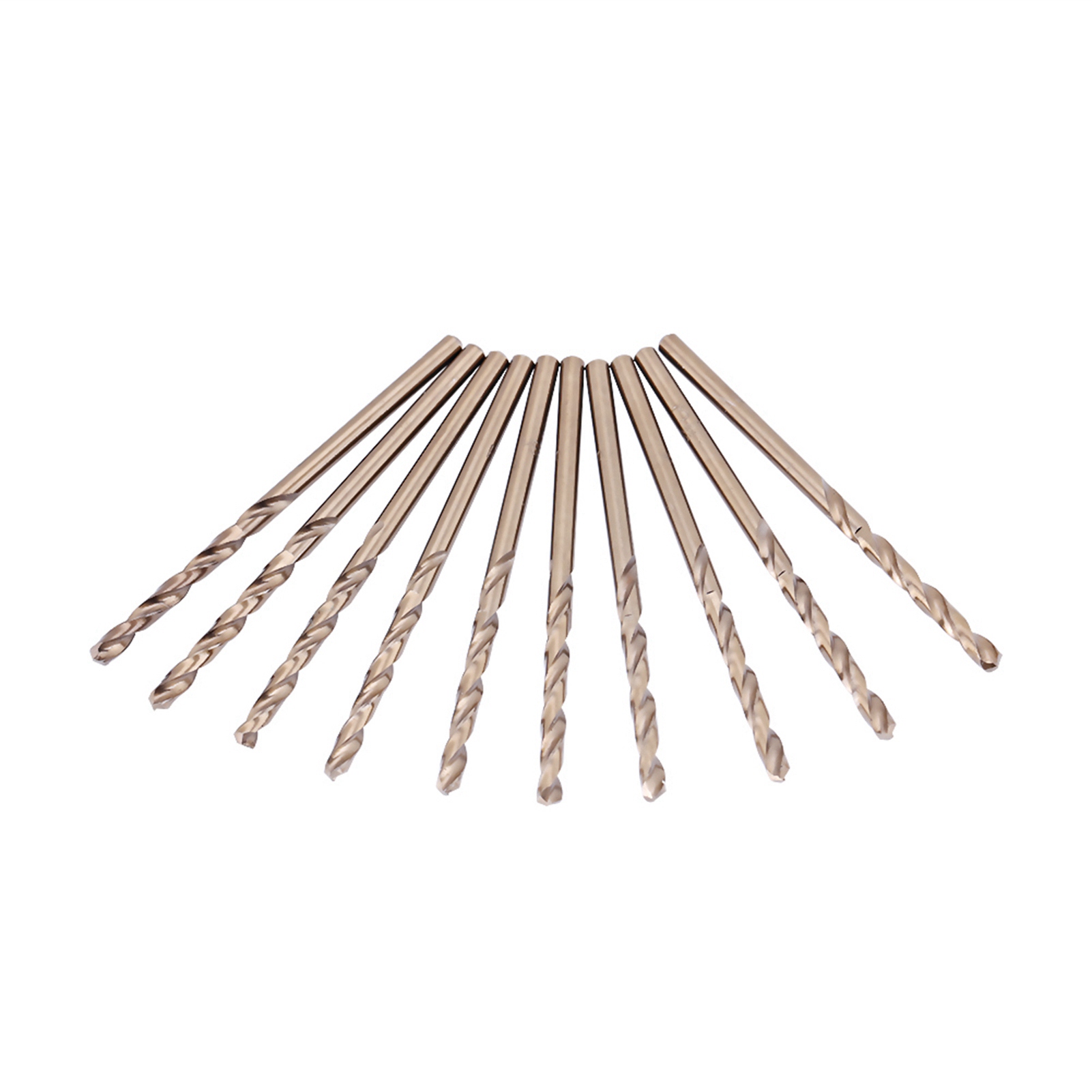 Jeu De Forets En Cobalt M35 Hss-co Pour Le Perçage De L'Acier Inoxydable (5,0 Mm)